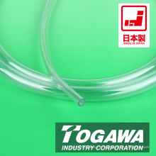 Mangueira de tubo de PVC de vinil flexível e transparente. Fabricado pela Togawa Industry. Feito no Japão (mangueira de pvc)